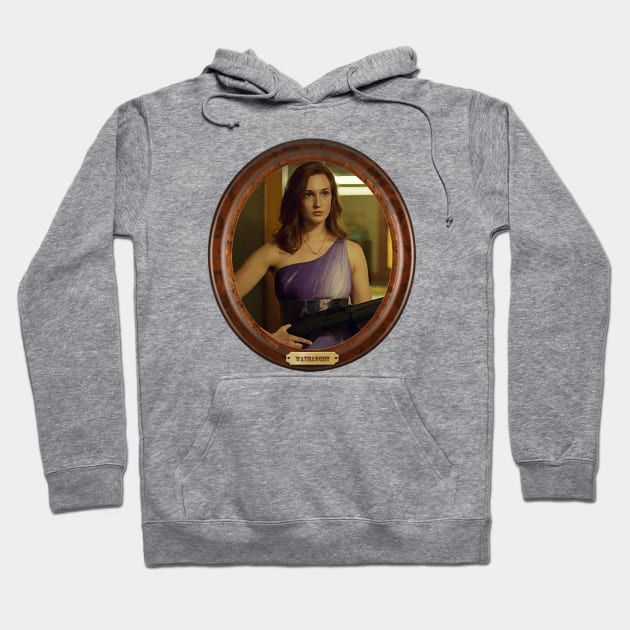 WayHaught - Oval Frame Hoodie by pasnthroo